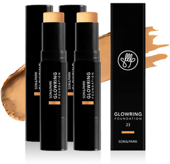 손앤박 글로우 링 스틱 파운데이션 12g, 23호 내추럴, 2개