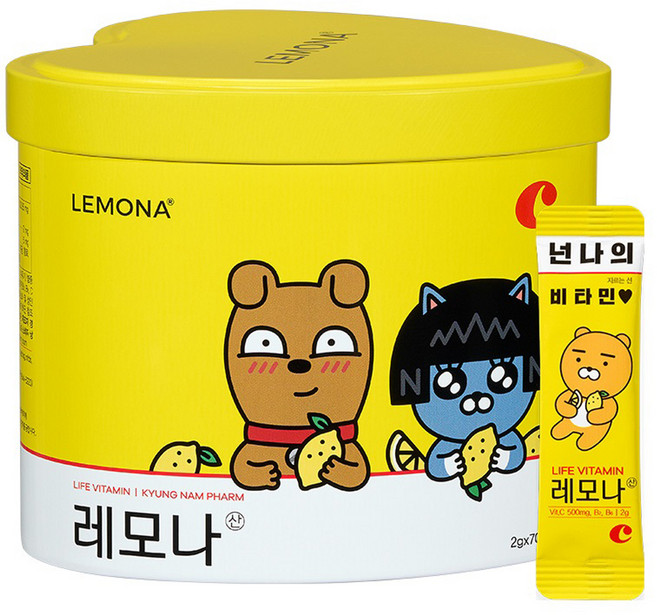 레모나 비타민C 70포, 140g, 1개