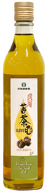 虎尾鎮農會 虎尾苦茶油100%, 560ml, 1瓶