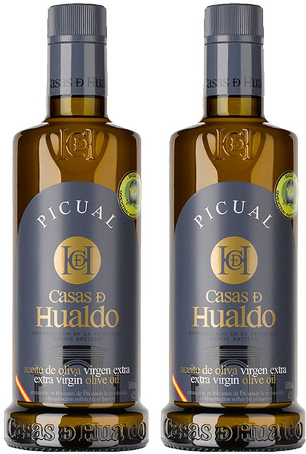 까사스디후알도 피쿠알 엑스트라 버진 올리브오일, 500ml, 2개
