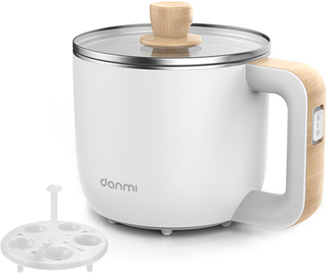 단미 미니 라면포트, EK05(화이트 우드)