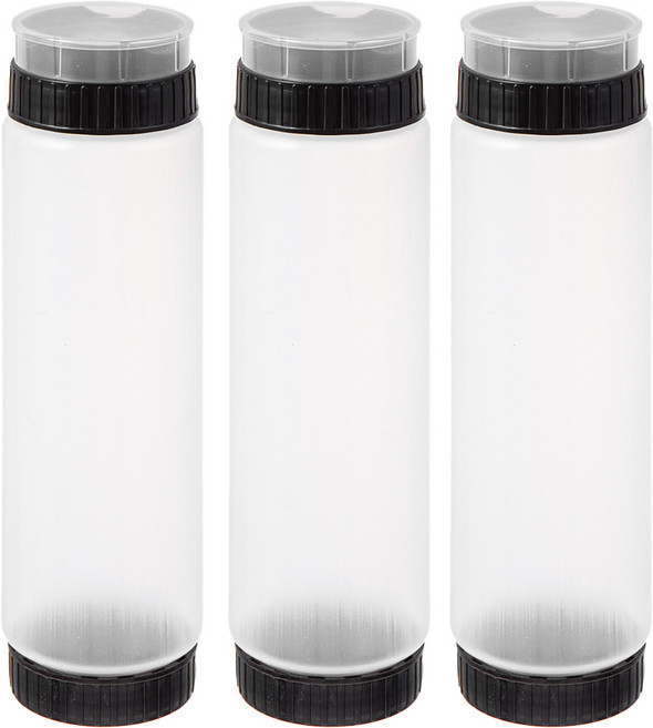 코멧 거꾸로 쓰는 소스통, 470ml, 3개