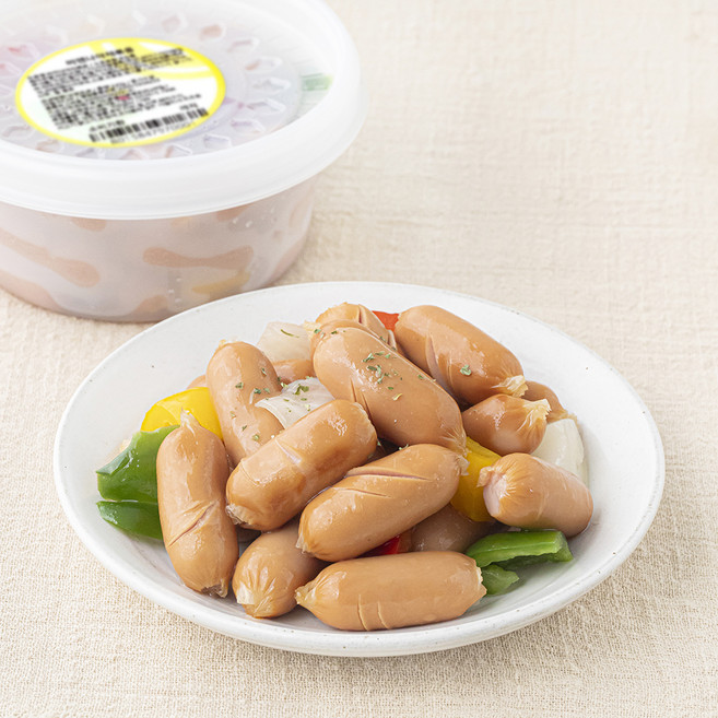 반찬천국 비엔나 야채 볶음, 230g, 1개