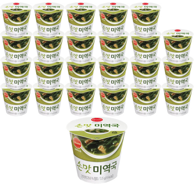 오테이스트 손맛 미역국, 3.5g, 24개