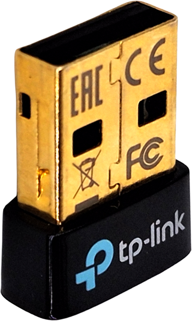 tp-link 藍牙5.4超迷你型USB傳輸器, UB500, 黑色, 1個