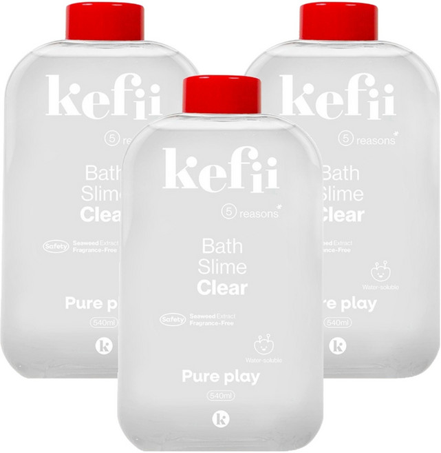 케피 배쓰슬라임 클리어, 540ml, 3개
