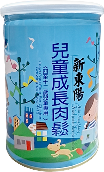 新東陽 兒童成長肉鬆 4~12歲, 190g, 1罐