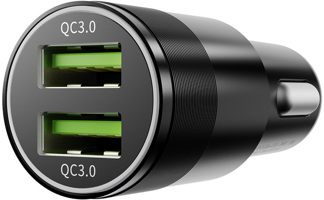 신지모루 퀵차지 3.0 듀얼 고속 차량용 충전기, 혼합색상