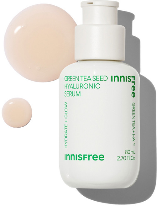이니스프리 그린티 씨드 히알루론산 세럼, 80ml, 1개