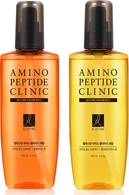 엘라스틴 아미노 펩타이드 헤어세럼 블랑머스크 150ml + 페어앤프리지아 150ml 세트, 1개