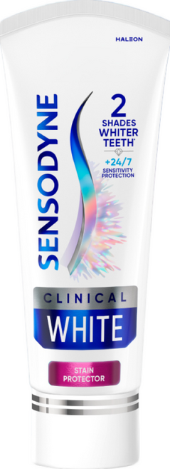 SENSODYNE 舒酸定 專研亮白抗敏牙膏, 100g, 1條