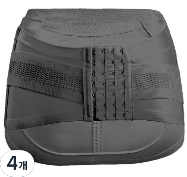 콩 골반 밴드 블랙 XL, 4개
