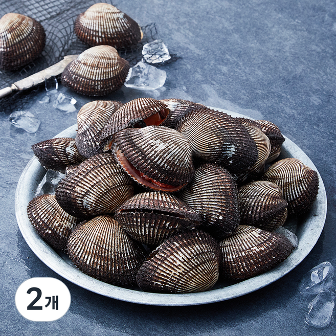 어부심 벌교 찬바람 불 때 더 맛있는 피꼬막 (냉장), 2kg, 2개
