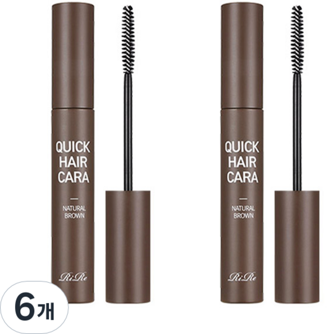 리르 퀵 헤어 카라 10g, 내추럴브라운, 6개