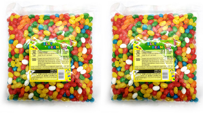 젤리빈스, 1kg, 2개