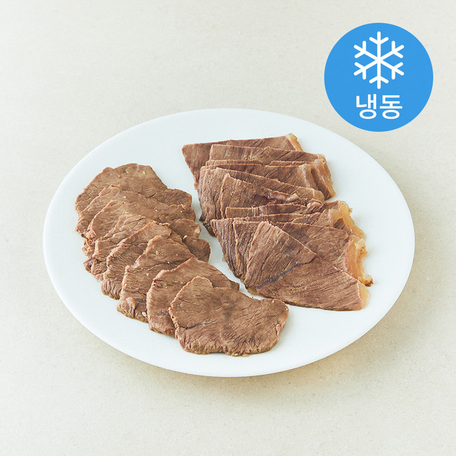 토자연 업소용 국밥 수육 소고기 슬라이스 (냉동), 600g, 1개