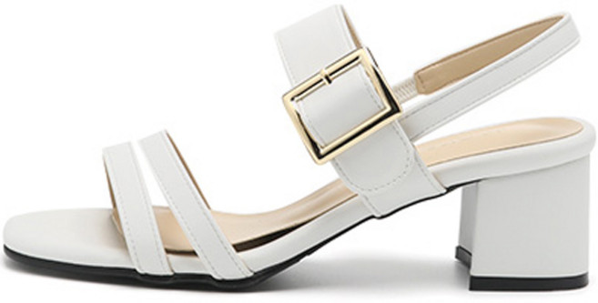 잭앤질 여성용 수제 이선 버클 빅사이즈 샌들 JB2308