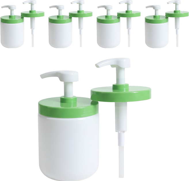 마움스 더길어진 세타필호환 펌프 헤드 펌핑기 뚜껑, 10개