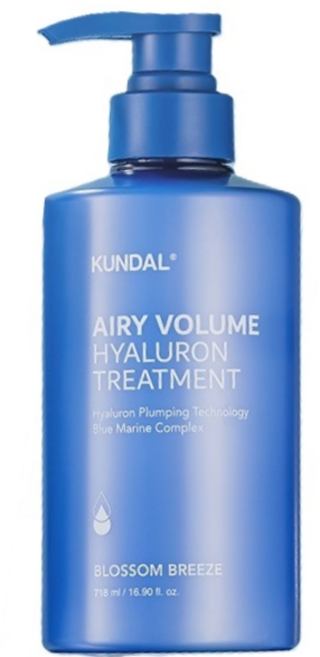 KUNDAL 昆黛爾 玻尿酸空氣感豐盈護髮素 花漾微風, 1個, 718ml