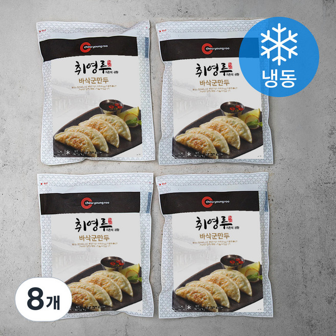 취영루 바삭 군만두 (냉동), 420g, 8개
