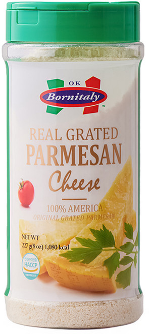 리얼 그레이티드 파마산치즈, 227g, 1개