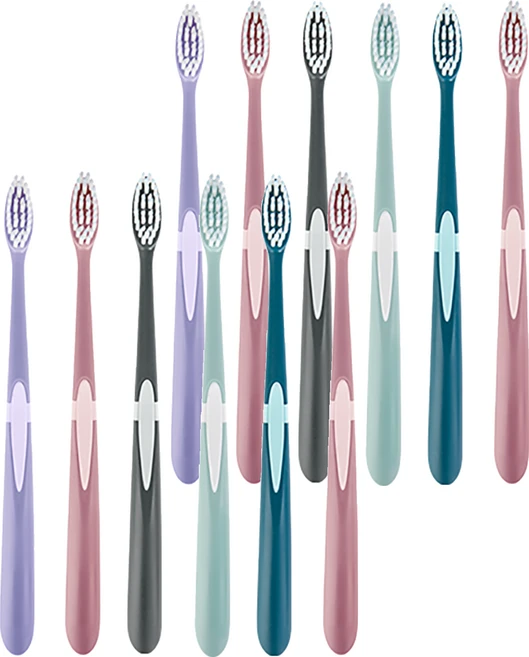 조르단 성인용 칫솔 검프로텍터, 1개입, 12개 - 쿠팡