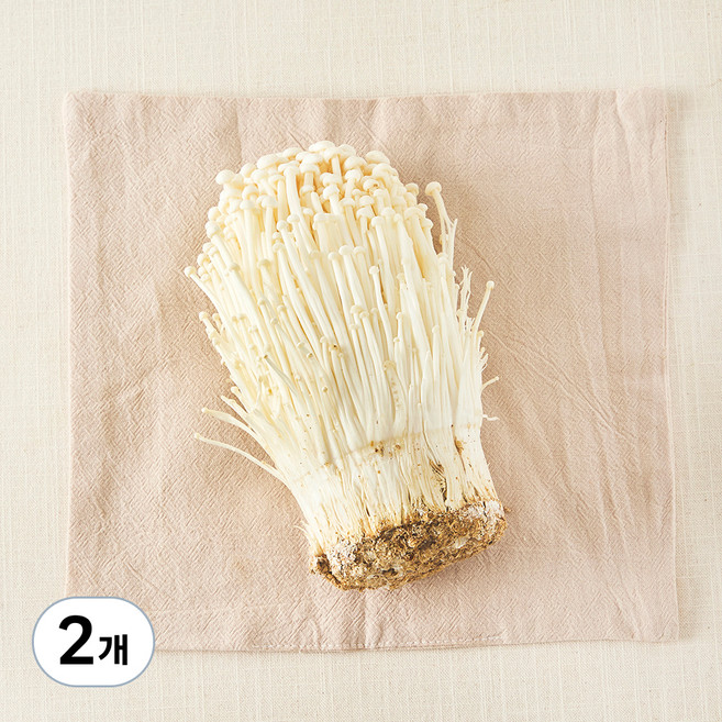 친환경 국내산 팽이버섯, 360g, 2개