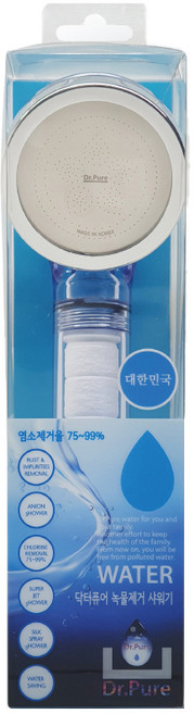 닥터퓨어 녹물제거 샤워기, 1개