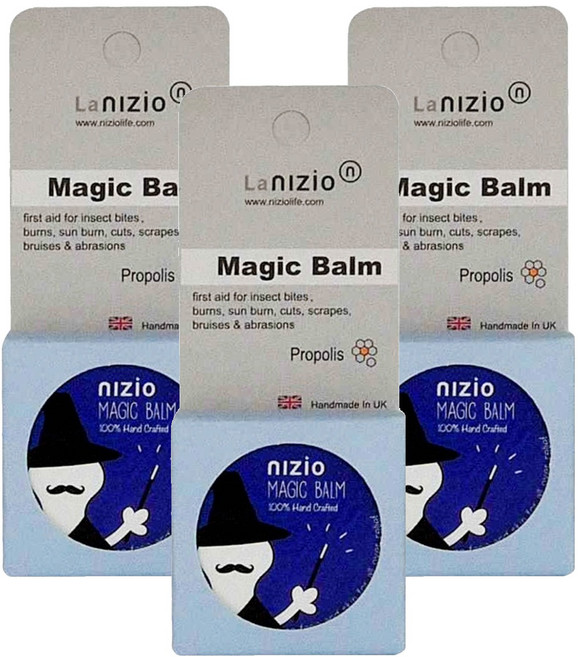 nIZio 英國威爾斯天然護膚膏系列 魔傑克魔法膏, 25g, 3件
