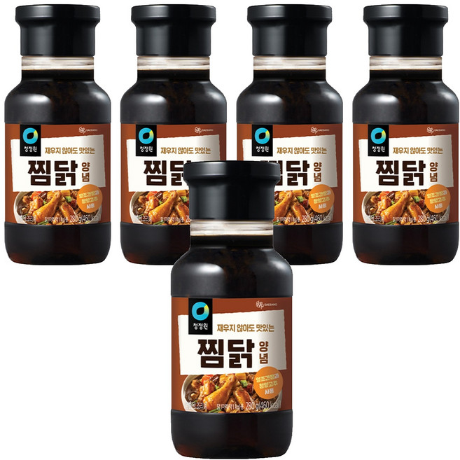 清淨園 燉雞醬料, 280g, 5個
