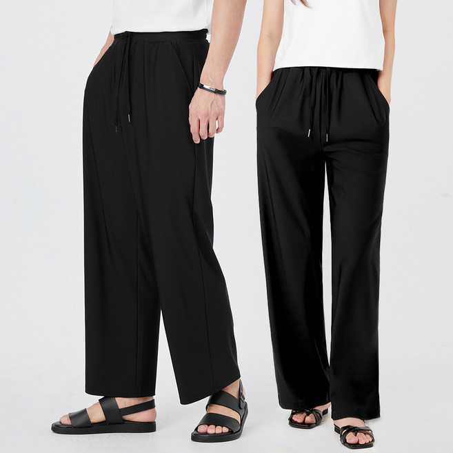 캐럿 링클프리 링클프리 사방스판 일자핏 롱 팬츠