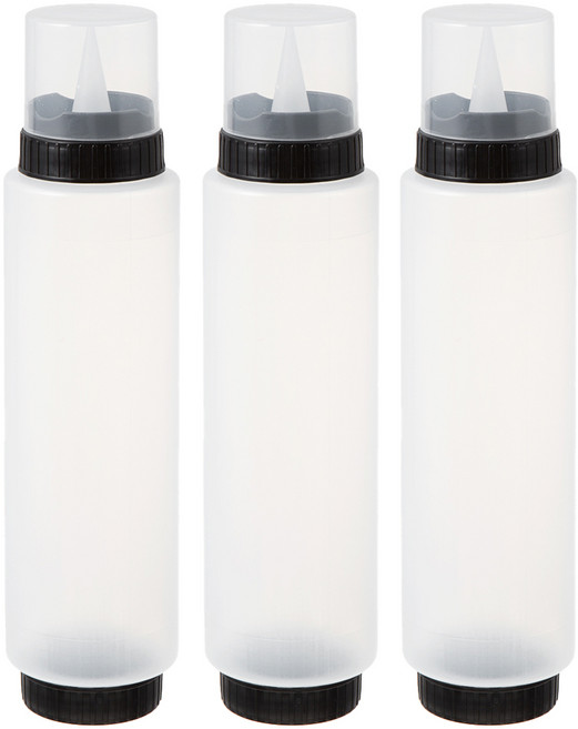 코멧 잘라쓰는 실리콘노즐 소스통, 710ml, 3개