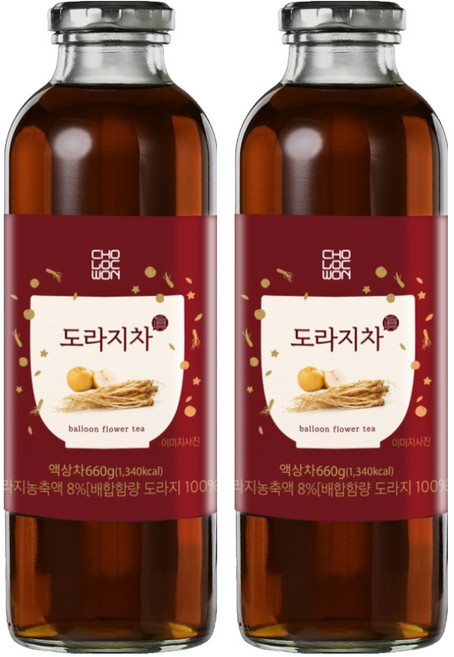 CHOLOCWON 水梨桔梗茶濃縮液, 660g, 1瓶, 2瓶