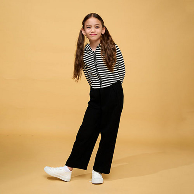 핑크비 여아용 리듬크롭집업 + 바지 세트