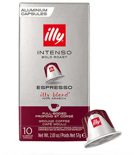 일리 네스프레소 호환 볼드 로스트 에스프레소 그라운드 캡슐커피, 5.7g, 10개입, 1개