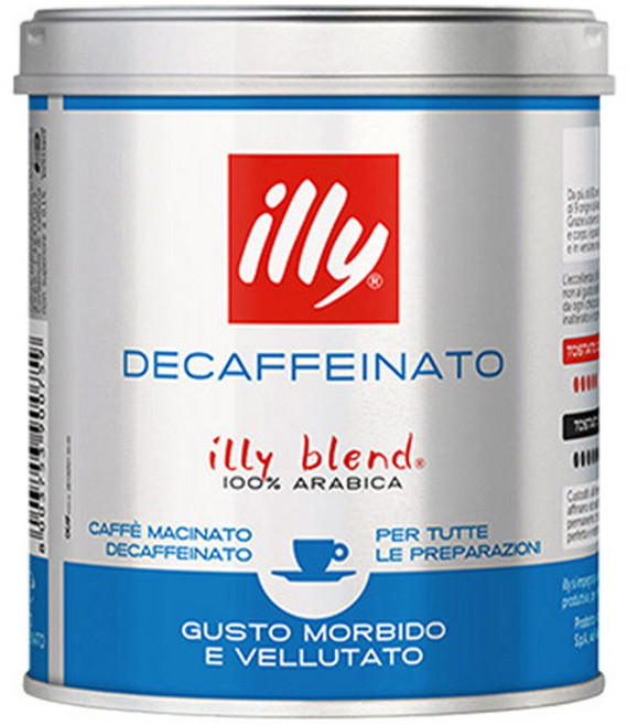 일리 디카페인 그라운드 분쇄커피, 125g, 1개