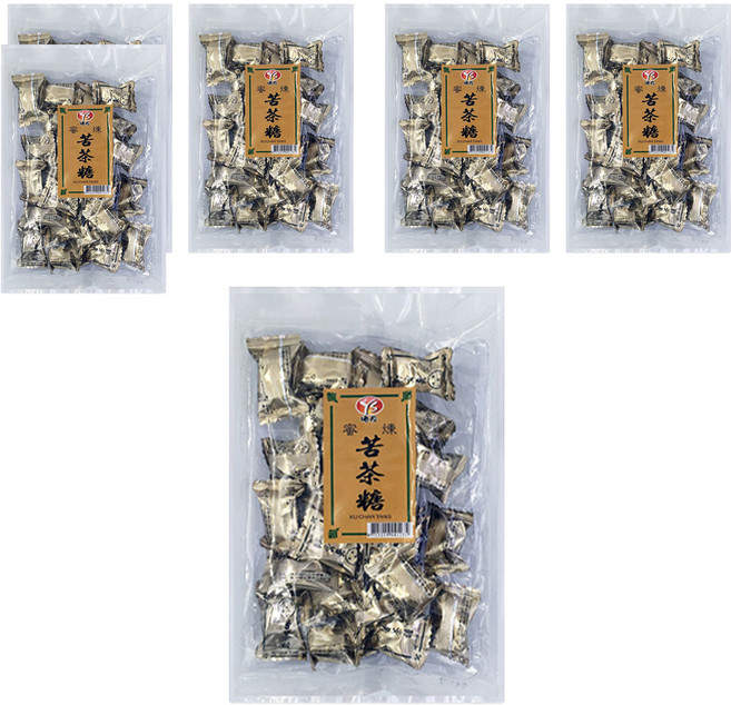 楢栩 蜜煉苦茶糖, 120g, 6袋