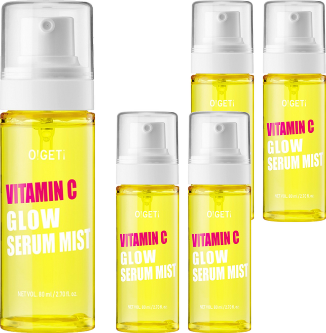 오겟 비타민 씨 글로우 세럼 미스트, 80ml, 5개