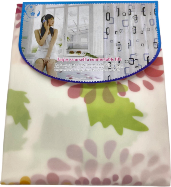 apex Innovation 時尚防水浴簾, 太陽花, 1個