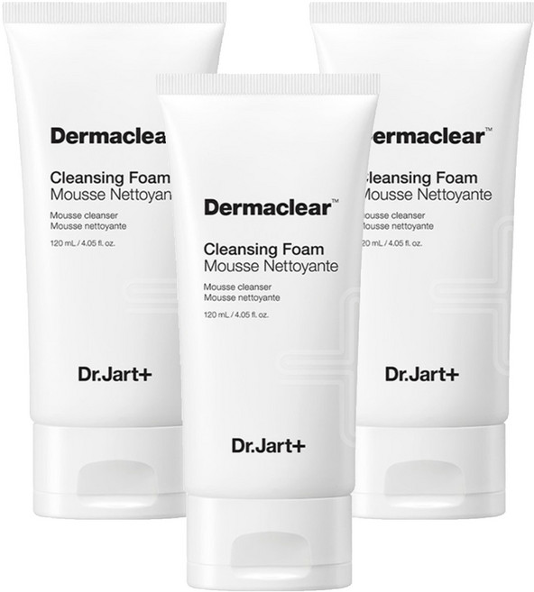 닥터자르트 더마클리어 클렌징 폼, 120ml, 3개