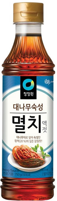 청정원 대나무숙성 멸치액젓, 750g, 1개