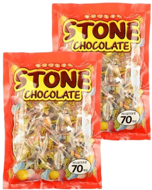 일광제과 스톤초콜릿, 700g, 2개
