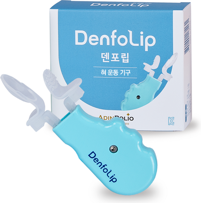 덴포립 혀운동 뮤잉운동, 스카이블루, 1개