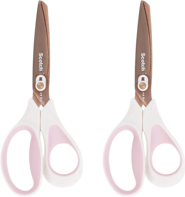 스카치 티타늄 언박싱 가위, 혼합색상, 2개