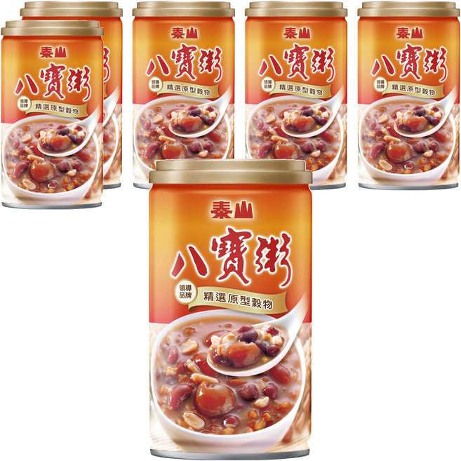 TAISUN 泰山 八寶粥, 330g, 6罐