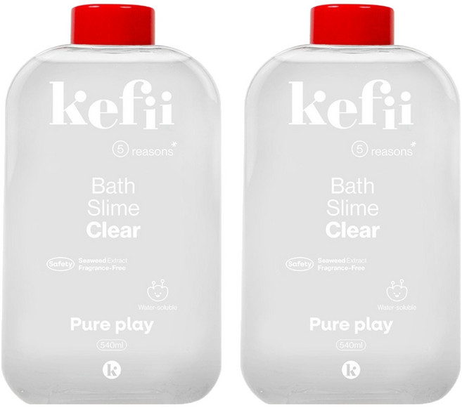 케피 배쓰슬라임 클리어, 540ml, 2개