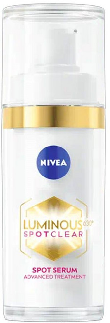 NIVEA 妮維雅 台灣公司貨 LUMINOUS 630淡斑煥白精華, 30ml, 1瓶