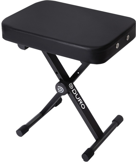 듀로악기 키보드의자 DKB100, 블랙, 1개