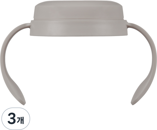 티지엠 쌀알 젖병 전용 핸들, 3개, 단품(웜그레이)