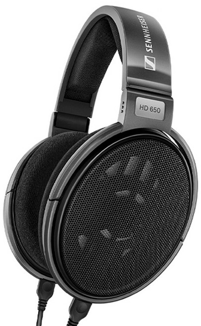 젠하이저 오픈형 다이나믹 하이파이 유선 헤드폰, 다크그레이, HD 650